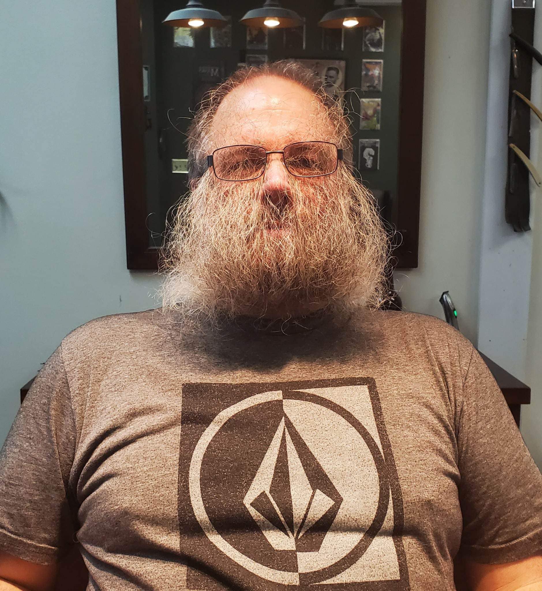 Classic men's haircut at The Growling Room