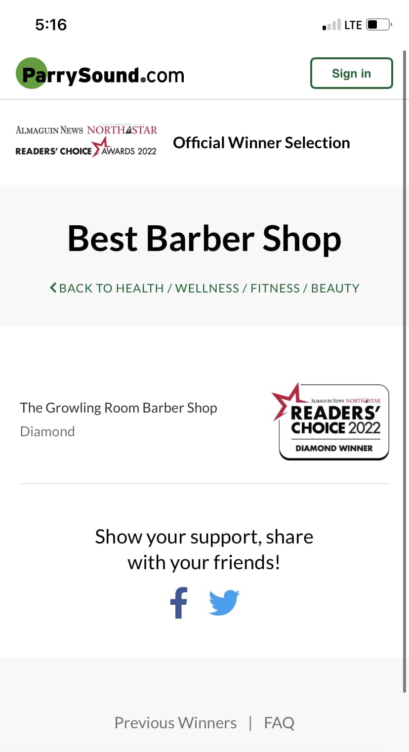 The Growling Room detail